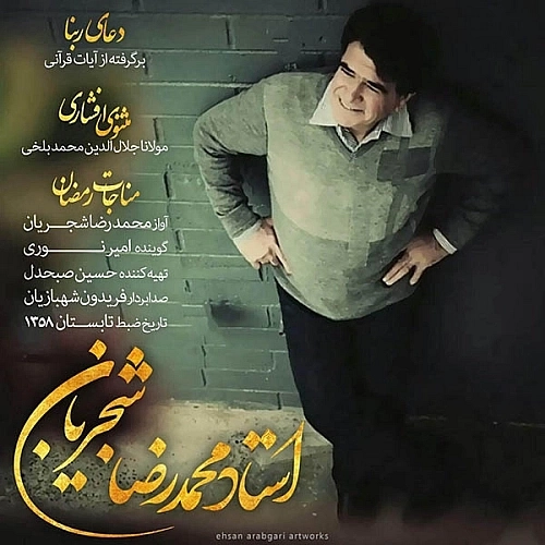 Cover artwork for Masnavi Afshari by Mohammad Reza Shajarian